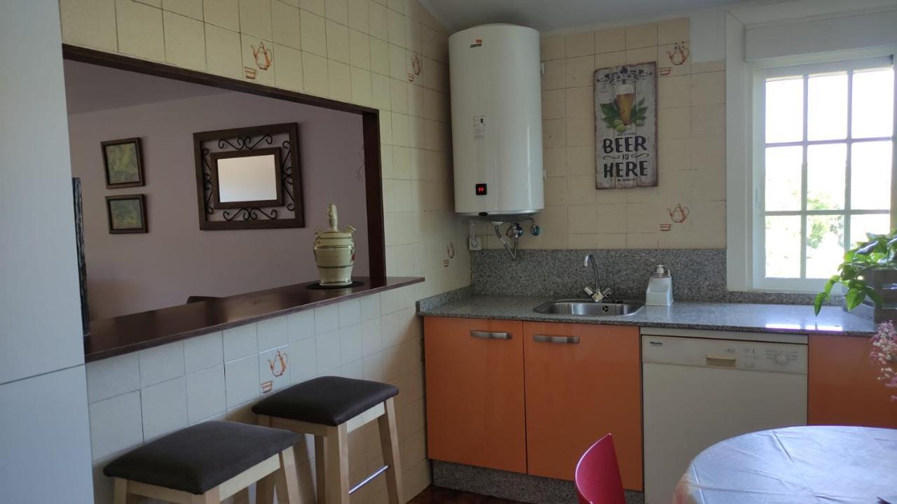 Villa Casa En Entorno Rural Cerca De La Playa Vigo Esterno foto